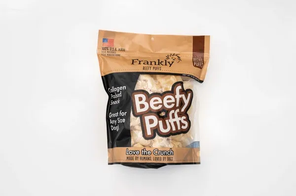 1ea Frankly Beefy Puffs Original 5 oz. - Treats